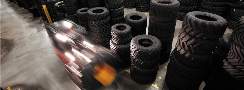 Heftruck magazijn